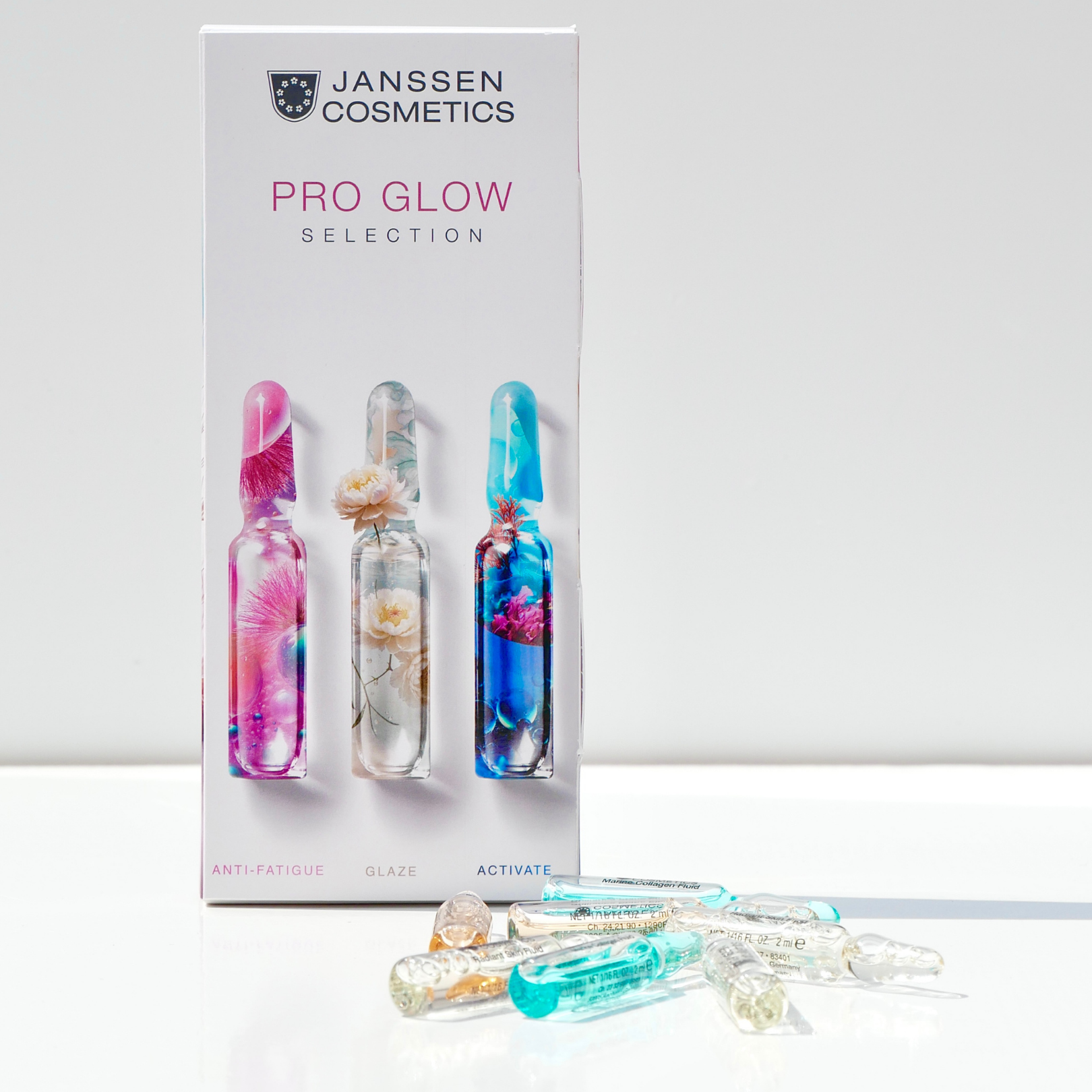 PRO GLOW Selection- 7-day glow effect ampoule cure
